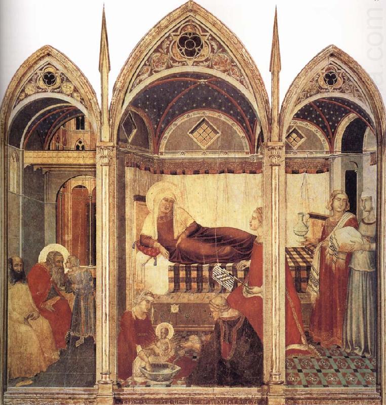 Pietro Lorenzetti Birth of the Virgin china oil painting image